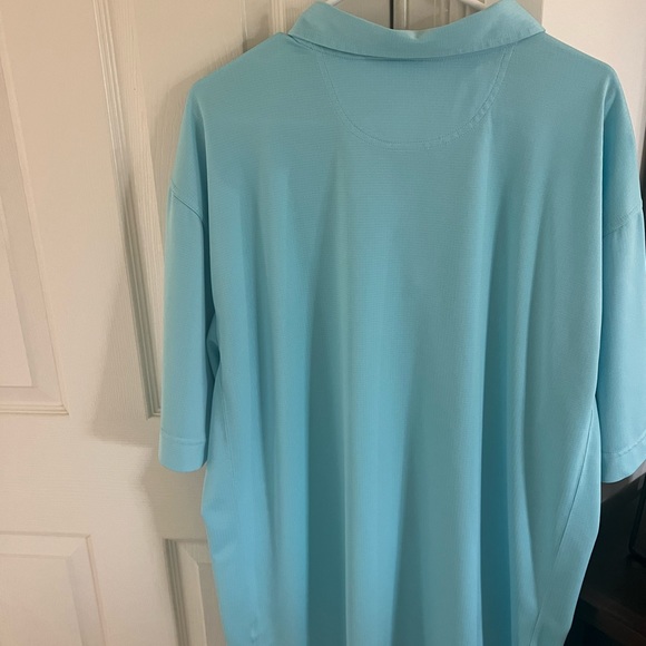 Men’s Cutter and Buck Blue Golf Shirt with Mississippi Logo - Picture 2 of 7